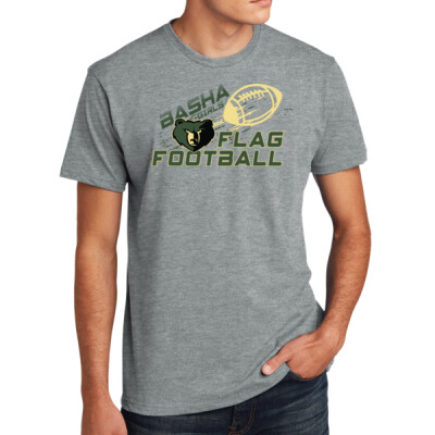Adult Flying Football Cotton Blend Tee Thumbnail