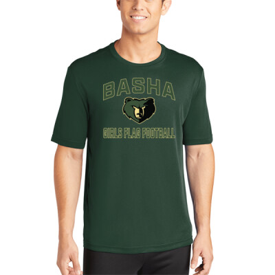 Adult Drift Basha Bear Flag Football Tee Thumbnail