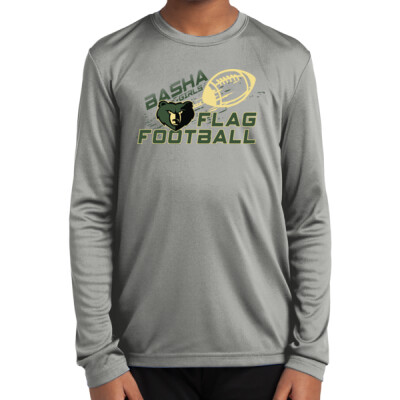 Youth Long Sleeve Drifit Flying Football Tee Thumbnail