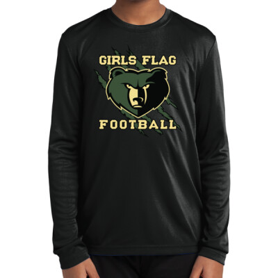 Youth Long Sleeve Drifit Big Bear Claw Tee Thumbnail